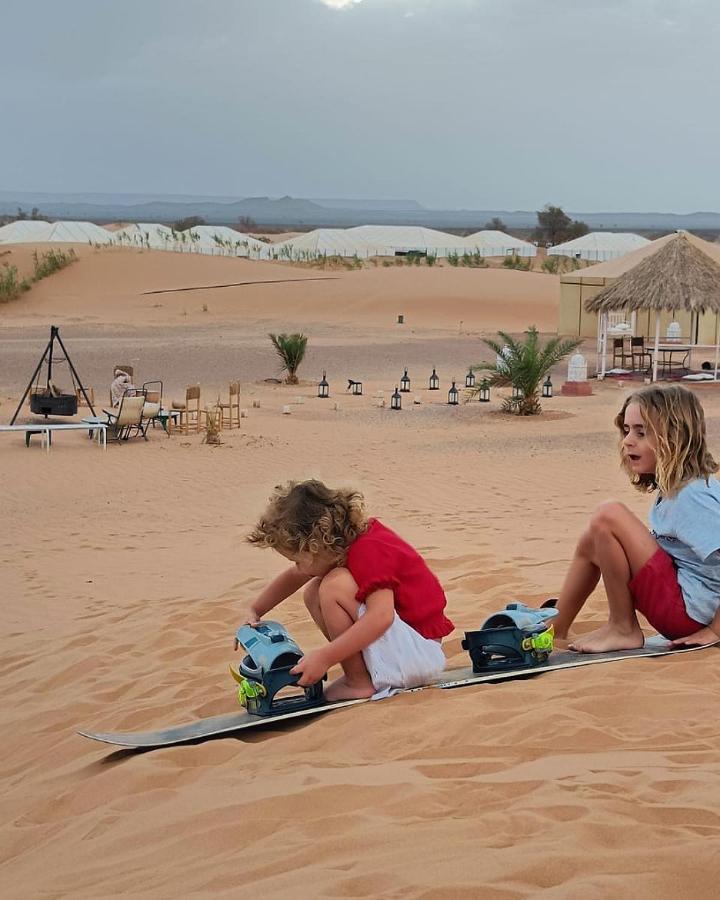 Authentic Desert Luxury Camp Merzouga Exteriör bild
